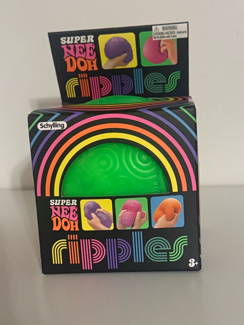 NeeDoh Super Ripple Green